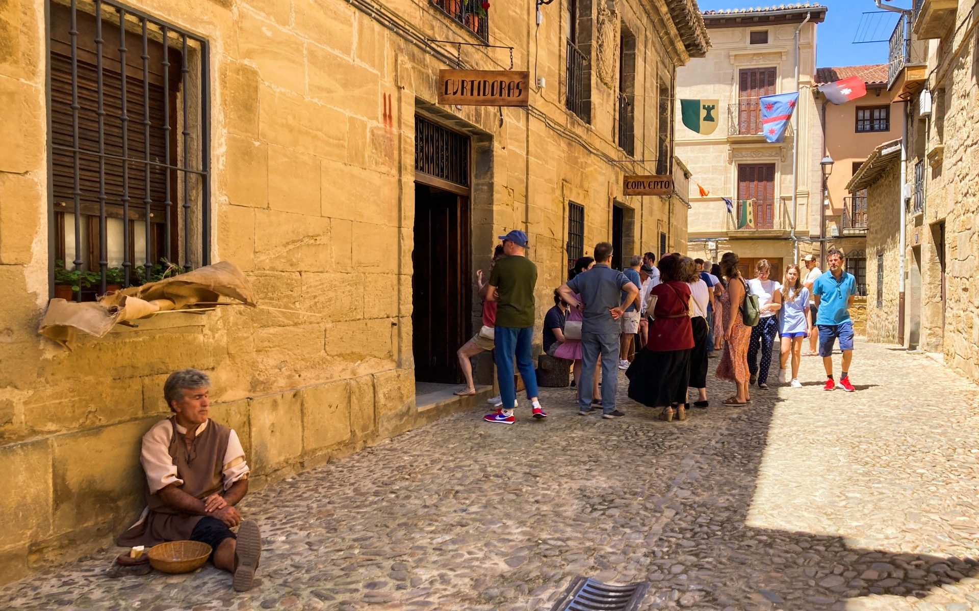Mittelalterliche Tage in Briones