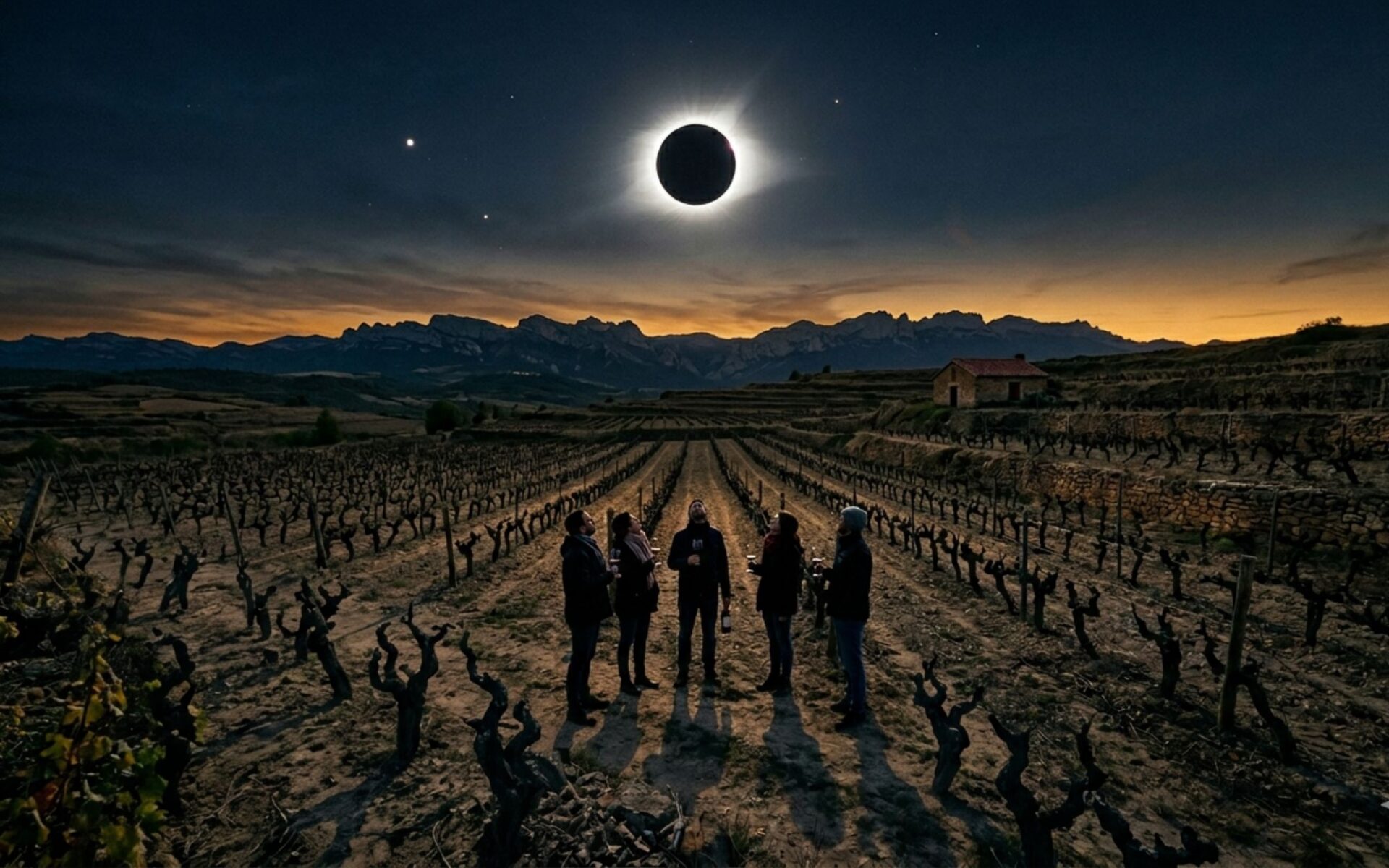 Eclipse en La Rioja